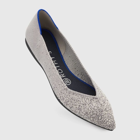 🦄Rothy’s Retired Pearl Metallic Points🦄 - Picture 2 of 11